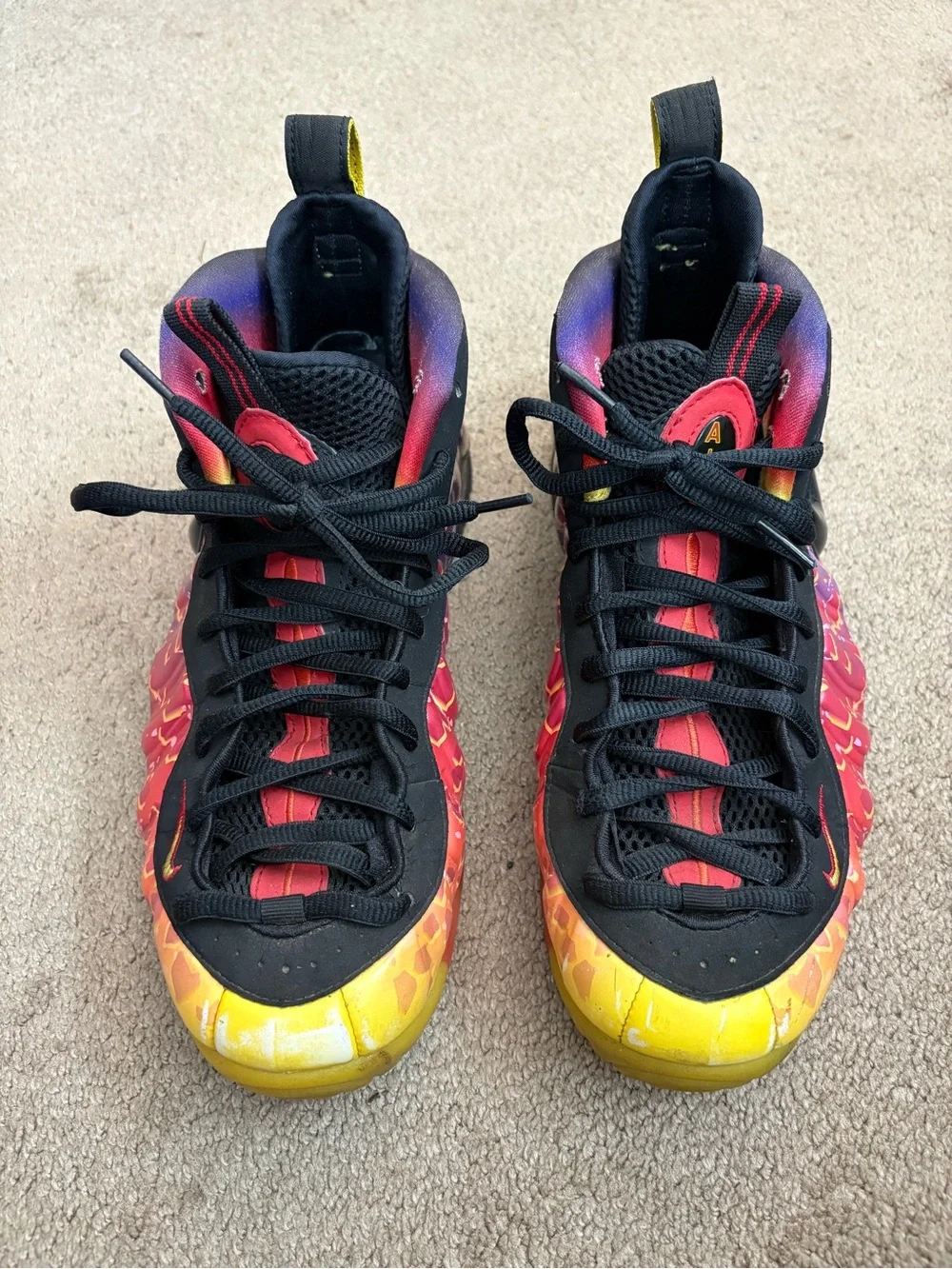 Nike Air Foamposite Pro PRM Asteroid Area 72 Men’s 9.5 Sneakers READ DESCRIPTION